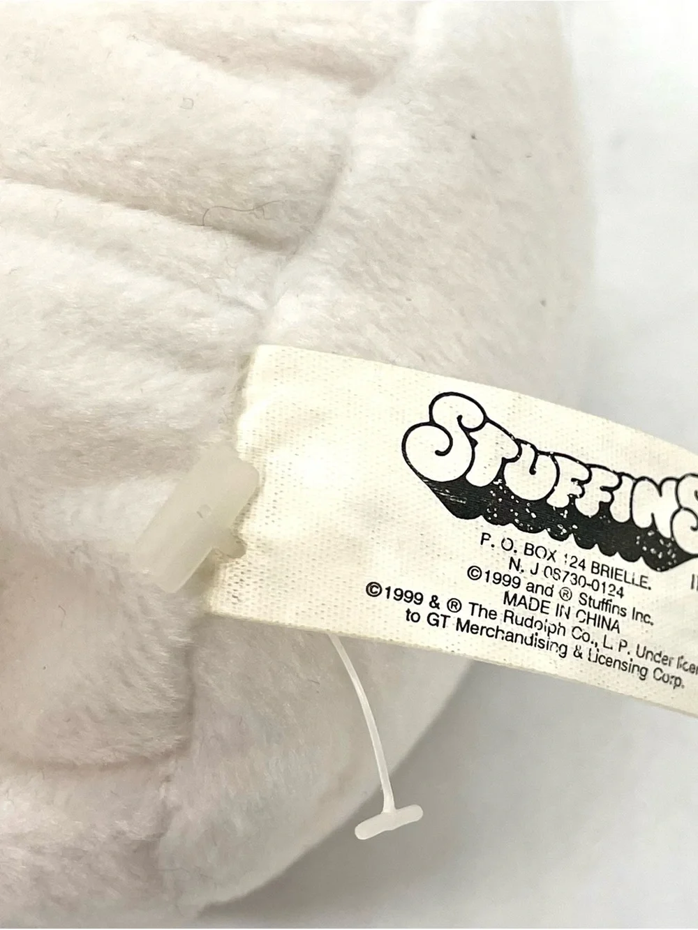 1999 CVS Stuffins Island of Misfit Toys Sam The Snowman Plush Ornament 7